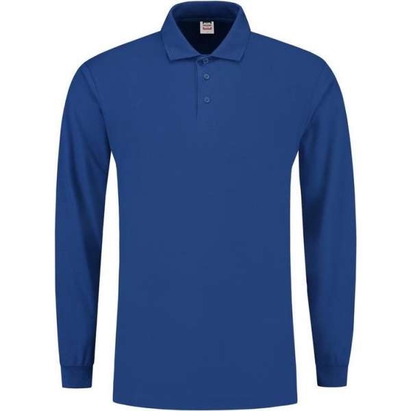 Tricorp Poloshirt lange mouw - Casual - 201009 - Royalblauw - maat 5XL Tricorp Poloshirt lange mouw - Casual - 201009 - Royalblauw - maat 5XL