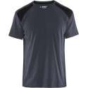 Blåkläder 3379-1042 T-shirt Bi-Colour Donkergrijs/Zwart maat M