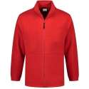 Santino Bormio Fleecejack lange mouwen +Rits - Rood - L