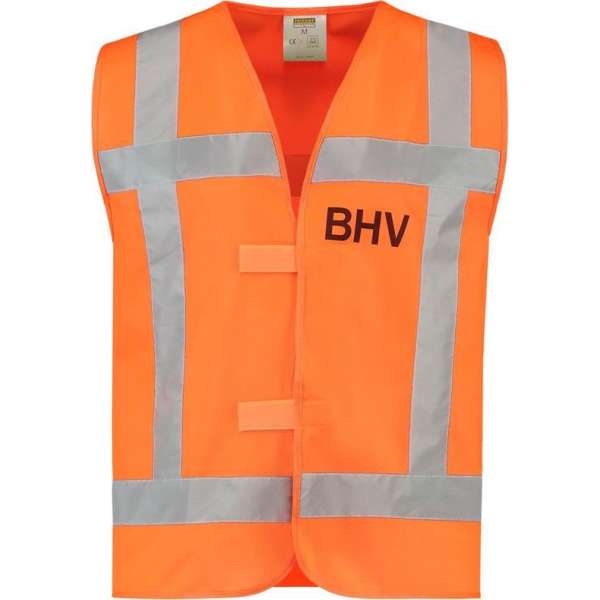 Tricorp Veiligheidsvest RWS BHV 453016 Fluor Oranje - Maat 3XL / 4XL