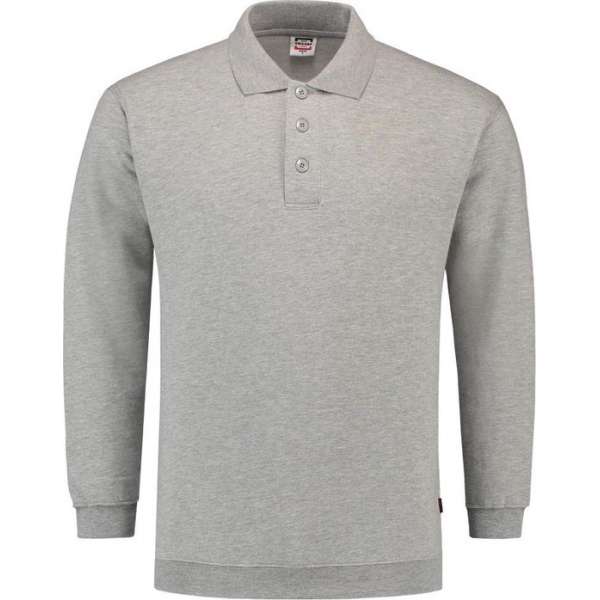 Tricorp polosweater boord - Casual - 301005 - grijs - maat XXL Tricorp polosweater boord - Casual - 301005 - grijs - maat XXL