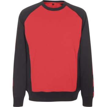 Mascot sweater Witten rood/zwart