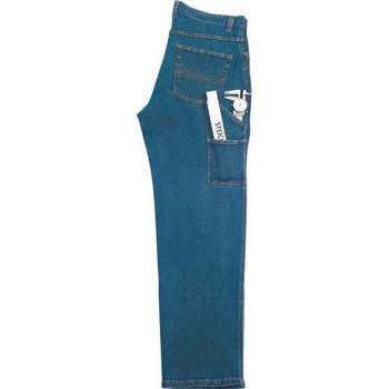Stretch werkjeans stonewashed maat 52