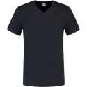 Tricorp T-shirt V-hals fitted - Casual - 101005 - Navy - maat M