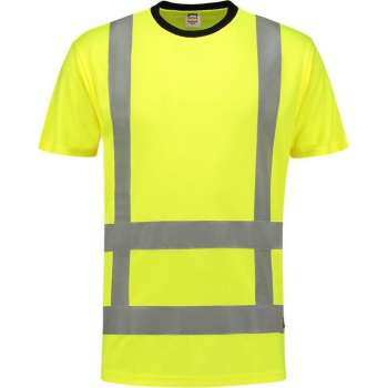 Tricorp T-shirt RWS Birdseye 103005 Fluor Geel - Maat 5XL