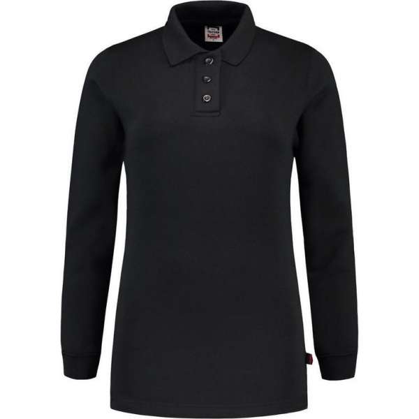 Tricorp Dames polosweater - Casual - 301007 - Zwart - maat XXL Tricorp Dames polosweater - Casual - 301007 - Zwart - maat XXL