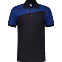 Tricorp Poloshirt Bicolor Naden 202006 Navy / Koningsblauw - Maat XL