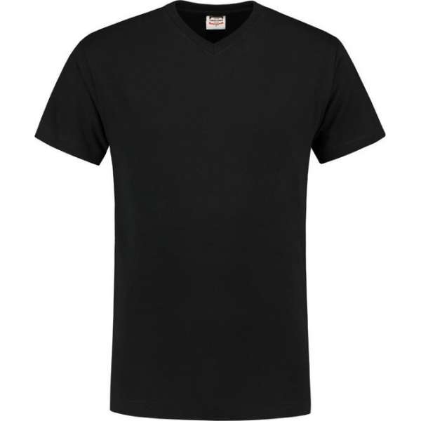 Tricorp T-shirt V-hals - Casual - 101007 - Zwart - maat 5XL Tricorp T-shirt V-hals - Casual - 101007 - Zwart - maat 5XL