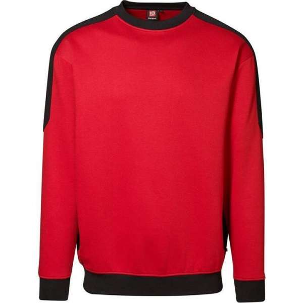 ID-Line 0362 Sweatshirt Rood/ZwartXXL ID-Line 0362 Sweatshirt Rood/ZwartXXL