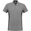 Tricorp Poloshirt Bi-Color - Workwear - 202002 - Grijs-Zwart - maat L