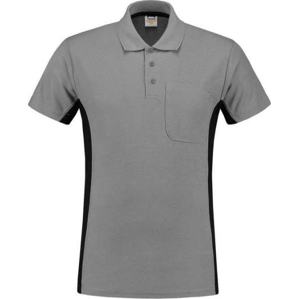 Tricorp Poloshirt Bi-Color - Workwear - 202002 - Grijs-Zwart - maat L Tricorp Poloshirt Bi-Color - Workwear - 202002 - Grijs-Zwart - maat L