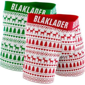 Blåkläder Boxershorts X-MAS - Set van 2 - Maat S