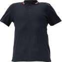Knoxfield polo-shirt antraciet/rood S