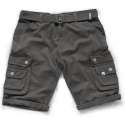 Scruffs Cargo Shorts Charcoal-32