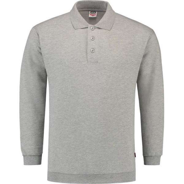 Tricorp Polosweater boord - Casual - 301005 - Grijs - maat 7XL Tricorp Polosweater boord - Casual - 301005 - Grijs - maat 7XL