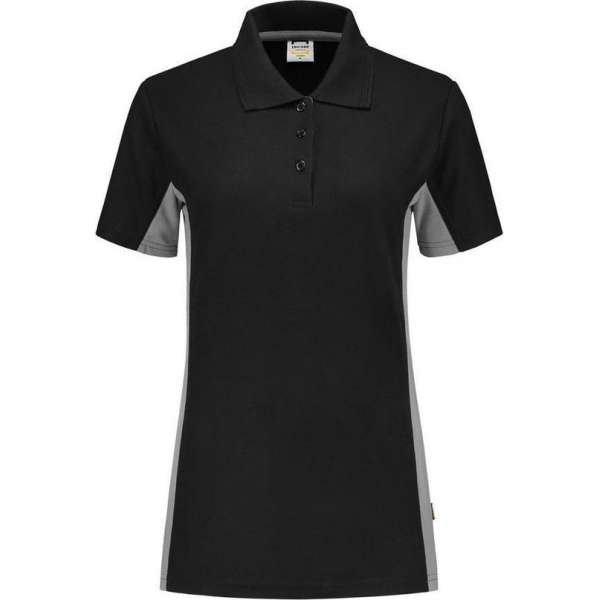 Tricorp Poloshirt Bi-color dames - 202003 - zwart / grijs - maat XL Tricorp Poloshirt Bi-color dames - 202003 - zwart / grijs - maat XL