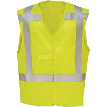 Sioen Carpi Signalisatie gilet Fluo Geel maat XL