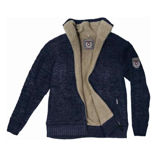 Terratrend Gebreide Noorse Trui 60451 - marine - 4XL Terratrend Gebreide Noorse Trui 60451 - marine - 4XL