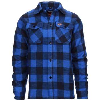 Longhorn - Houthakkers jas - Houthakkersblouse - Blauw - Maat XL