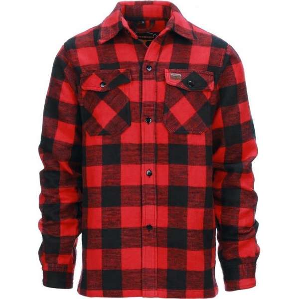 Longhorn houthakkers overhemd/jas Canada rood maat Medium Longhorn houthakkers overhemd/jas Canada rood maat Medium