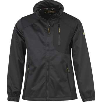 STØRVIK Softshell Werkjas Winddicht 4 seizoenen Heren Zwart - Maat 2XL - ZEUS