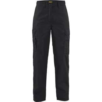Blåkläder 7120-1800 Dames werkbroek Zwart maat 50
