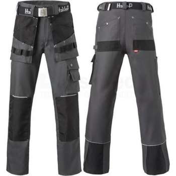 HaVeP Worker.pro 8730 Werkbroek - Maat 52 - Grijs