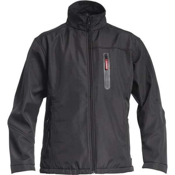 F. Engel 1225-229 Softshell Jack Zwart maat XL F. Engel 1225-229 Softshell Jack Zwart maat XL
