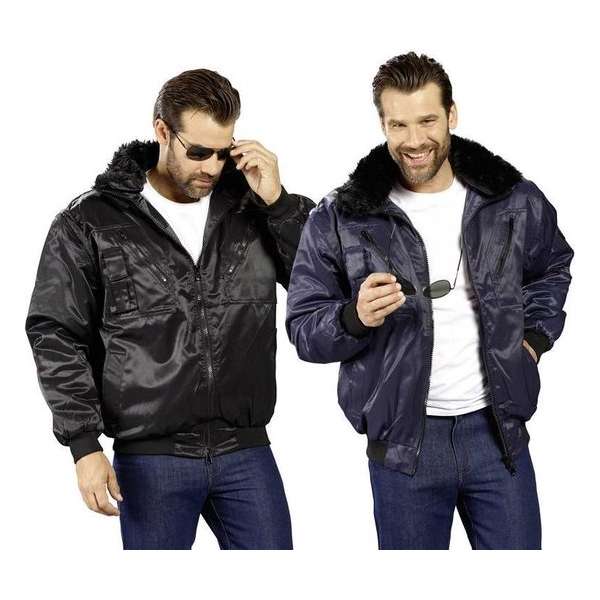Gevavi pilotenjack blauw - maat M Gevavi pilotenjack blauw - maat M