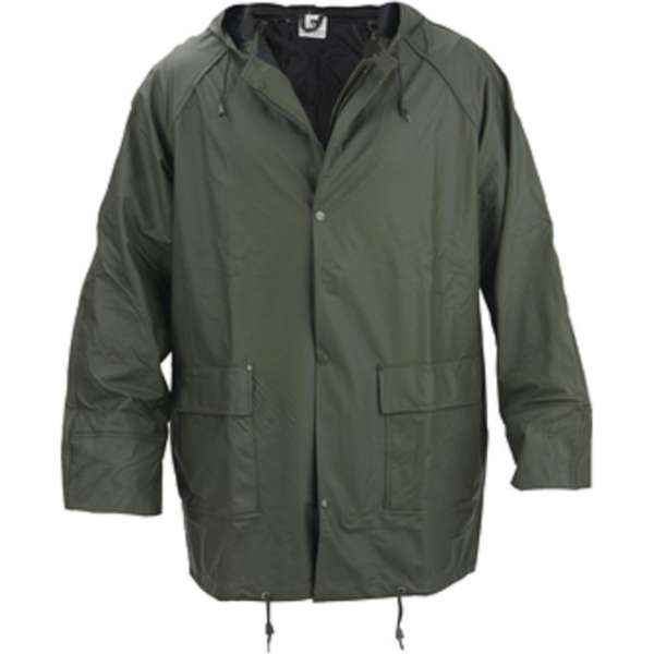 Regenjas SafeWorker Palau pu-flex, groen, maat 3XL Regenjas SafeWorker Palau pu-flex, groen, maat 3XL