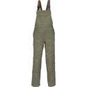 Havep overall tuinman maat 60 +kniezak. 2191 kaki