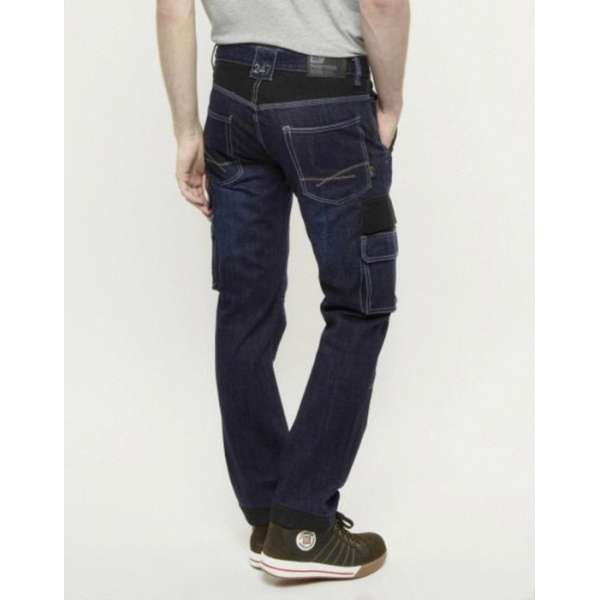 247 Jeans Spijkerbroek Grizzly D30 Donkerblauw - Werkkleding - L32-W32 247 Jeans Spijkerbroek Grizzly D30 Donkerblauw - Werkkleding - L32-W32