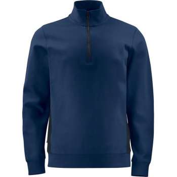 Projob Sweater met halve ritssluiting 642128 Marine - Maat L