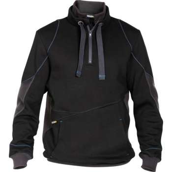 Dassy Stellar Sweater 300394 - Zwart/Antracietgrijs - 2XL