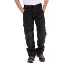 Taillebandbroek met kniestukken en reflectoren, maat 56