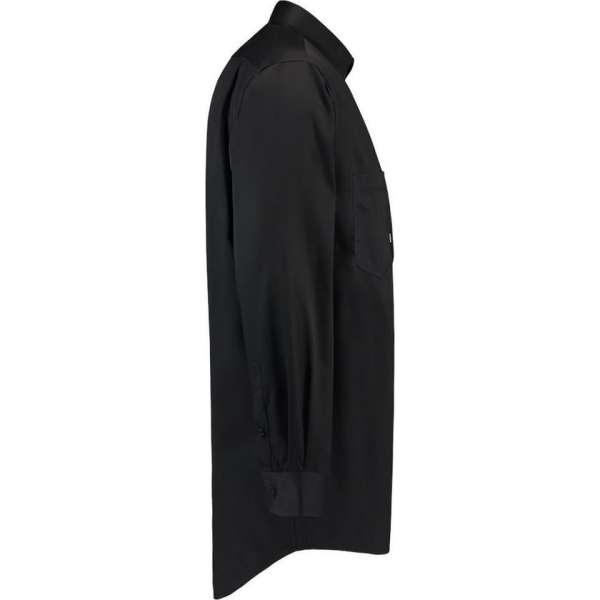 Tricorp 701004 Werkhemd Lange Mouw Basis Zwart maat 7XL Tricorp 701004 Werkhemd Lange Mouw Basis Zwart maat 7XL