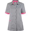 Haen / Ballyclare Dames Zorgjas Fijke Grey cross / Orient Pink - Maat M