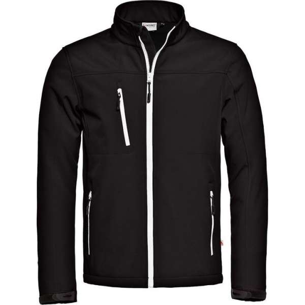 Santino Soul Softshell Jas Marineblauw M Santino Soul Softshell Jas Marineblauw M