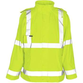 Mascot regenjas Feldbach fluorgeel