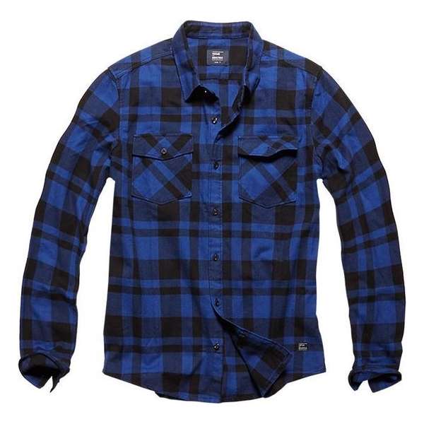 Vintage Industries Austin shirt blue Vintage Industries Austin shirt blue