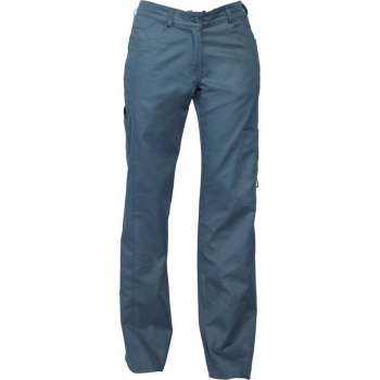 Havep 80004 Dames werkbroek Grijs/Aqua maat 44