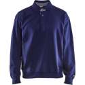 Blåkläder 3370-1158 Polo Sweatshirt Marineblauw maat M