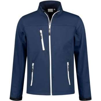 Santino Soul Softshell Jas Marineblauw S
