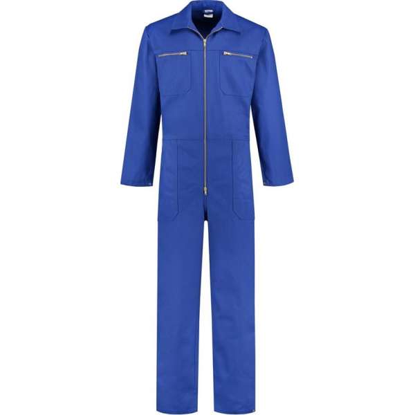 GAEVE Overall 100% katoen met rits korenblauw maat 44 GAEVE Overall 100% katoen met rits korenblauw maat 44