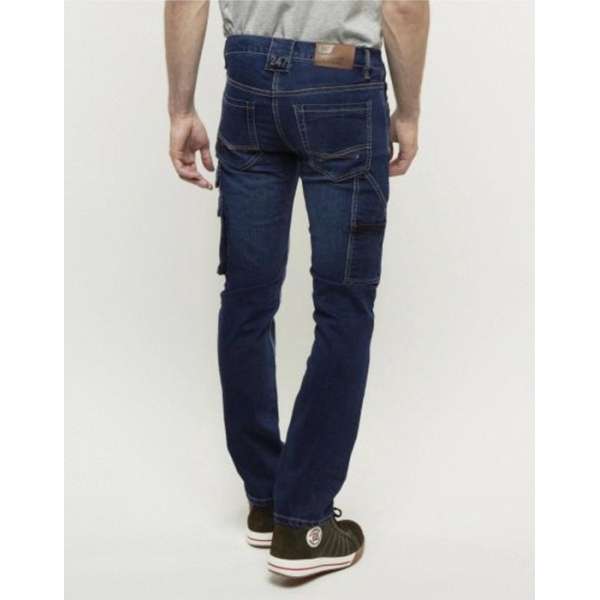247 Jeans Spijkerbroek Rhino S20 Blauw - Werkkleding - L32-W32 247 Jeans Spijkerbroek Rhino S20 Blauw - Werkkleding - L32-W32