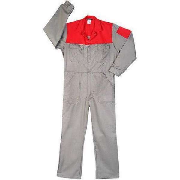 Havep 2000 overall maat 50 2296 grijs/rood Havep 2000 overall maat 50 2296 grijs/rood