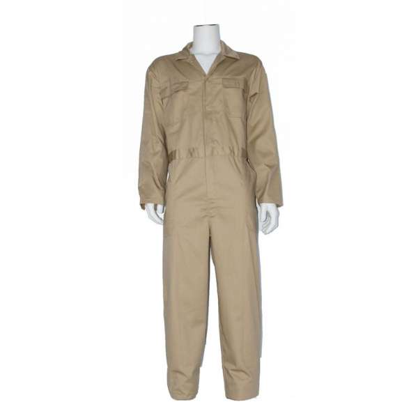 GAEVE Overall 100% katoen kaki maat 51 GAEVE Overall 100% katoen kaki maat 51