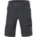 HaVep Attitude 80241 - Werkbermuda – Donkergrijs maat 44 - Kort Werkbroek