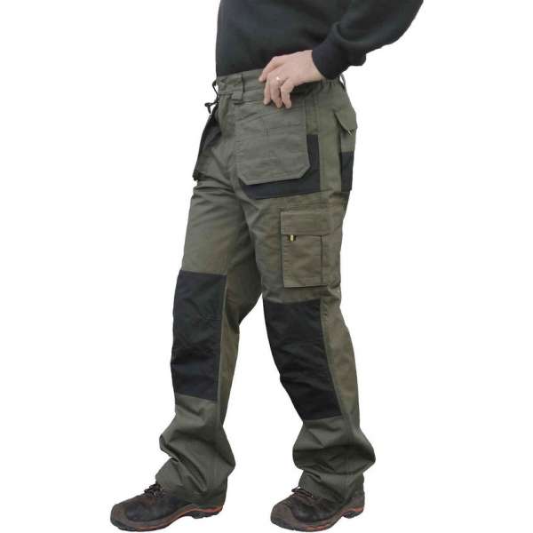 STØRVIK Licht Gewicht Werkbroek Heren Olijfgroen - Maat 3XL - JASON STØRVIK Licht Gewicht Werkbroek Heren Olijfgroen - Maat 3XL - JASON