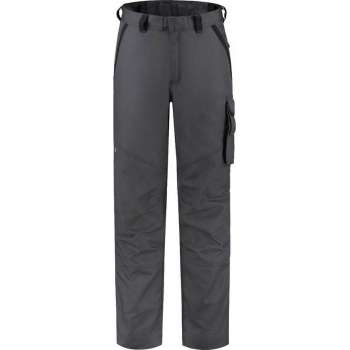 Dassy Stark Canvas werkbroek 200721 - binnenbeenlengte Standaard (81-86 cm) - Antracietgrijs/Zwart - 52